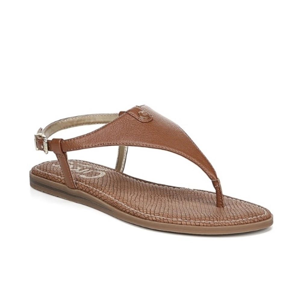 Circus by Sam Edelman Carolina Brown Sandals T-Strap Design